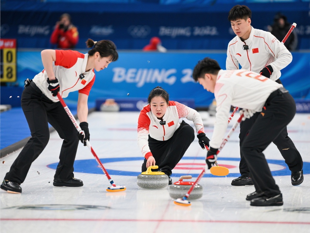 从比赛具体内容来看，中国冰壶队在开局阶段